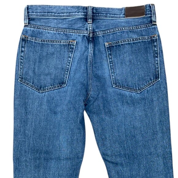 Men' J. CREW The Sutton‎ Sexy Fit Straight Leg Mid-Wash Jeans- Size 30x30 - Picture 6 of 10
